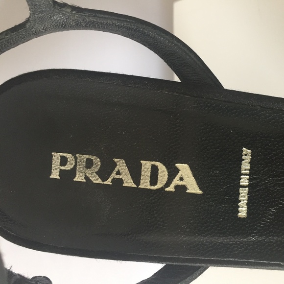 Prada Suede Heels. Black Gold & Silver Fabric 38 - Picture 6 of 7
